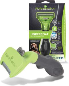 Furminator Cane S Spazzola di Piccole Dimensioni per Peli Teneri da 4 a 9 kg